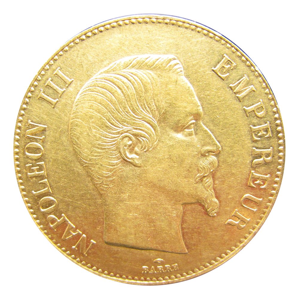 K21.6　100フラン金貨