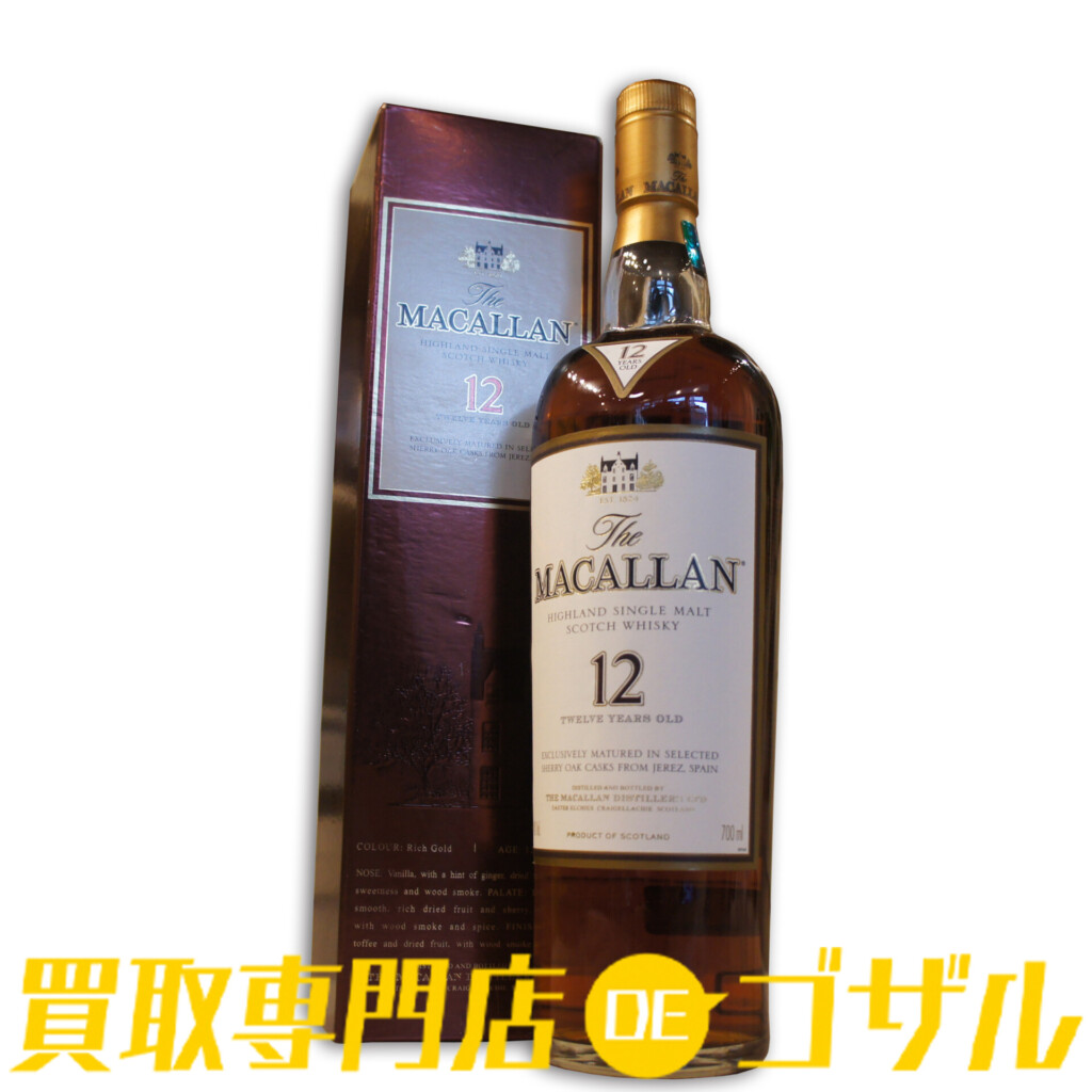 The MACALLAN マッカラン 12年 シェリーカスク 旧ボトルマッカラン